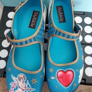 Hot chocolate mary jane never worn